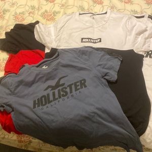 Hollister tshirt set of 4